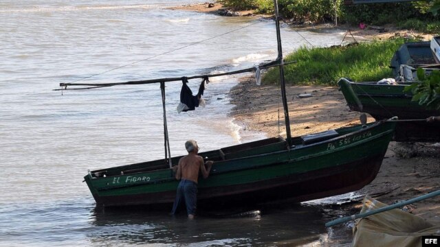 Un pescador cubano