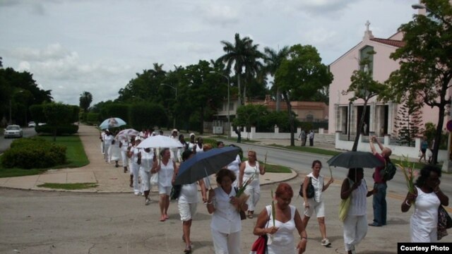 Damas de Blanco. Archivo.