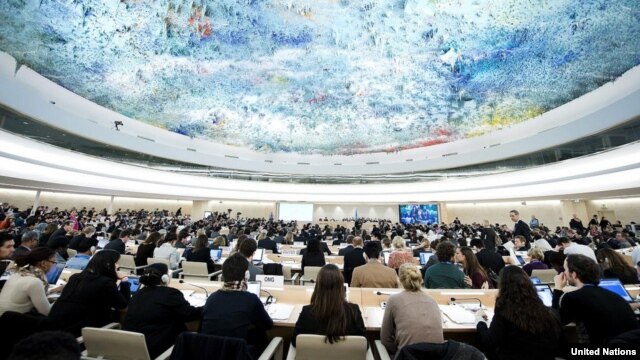 Consejo de Derechos Humanos de Naciones Unidas en Ginebra.