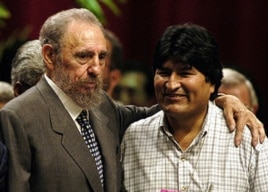 Evo:" uno debe estar en el servicio público hasta los 62 años". Fidel, su mentor, estuvo hasta los 82.