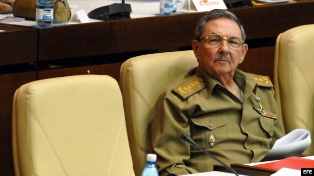 Raúl Castro el 28 de diciembre de 2007, en La Habana, en la Asamblea Nacional del Poder Popular.