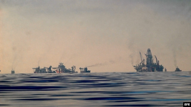 Marea negra: manchas de petróleo de la Plataforma Deepwater Horizon