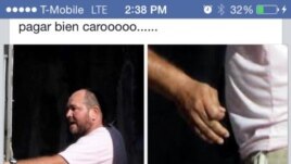 Fotomontaje de pinchazos publicado en Facebook por fotógrafo Ernesto Mastrascusa, de EFE.