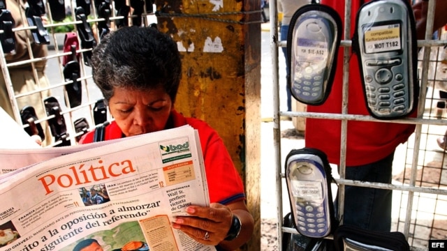 Venta de celulares en Venezuela.