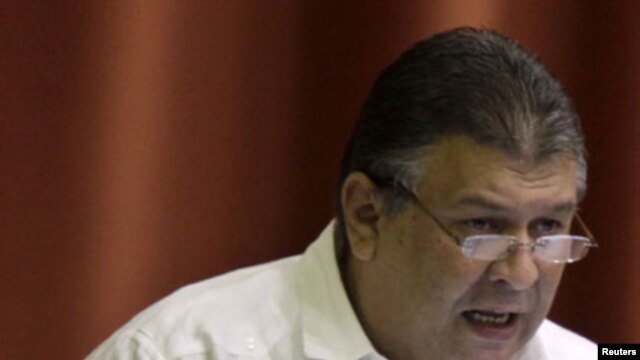 El vicepresidente del Consejo de Ministros, coronel Marino Murillo. 