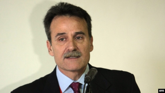 El subdirector para EE.UU. de la Cancillería cubana, Gustavo Machín.