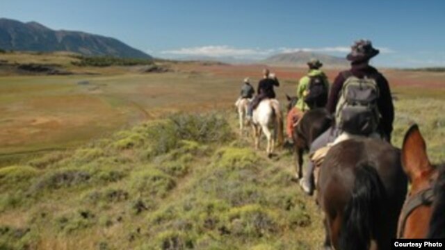 Vista de la pampa argentina