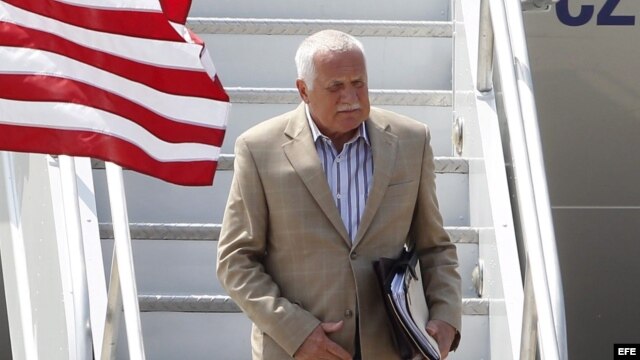 El presidente checo Vaclav Klaus. Foto de archivo.
