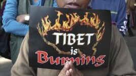 Protestas de tibetanos en la India 