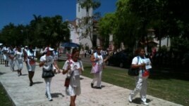 Reporta Cuba Damas domingo 17 de mayo marchan antes del arresto