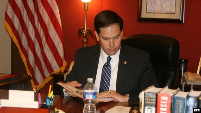  El senador republicano de Florida, Marco Rubio.