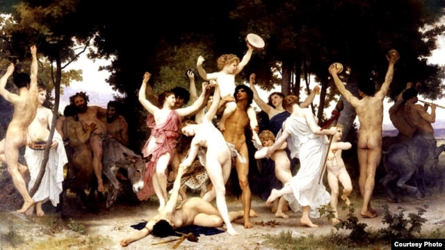 “La juventud de Baco”, por William-Adolphe Bouguereau (1825-1905)