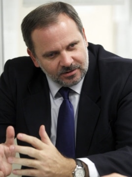 El embajador de Cuba en España, Eugenio Martínez Enríquez.