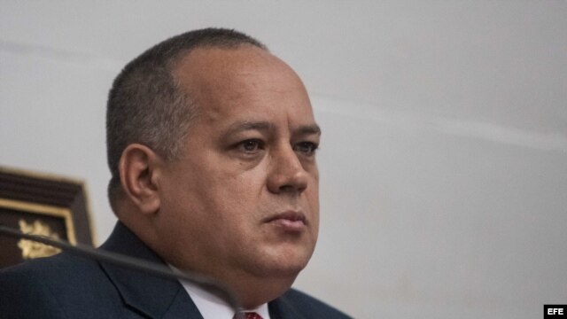 El actual presidente de la Asamblea Nacional de Venezuela, Diosdado Cabello