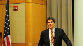 José Fernández, en un evento organizado por el Departamento de Estado