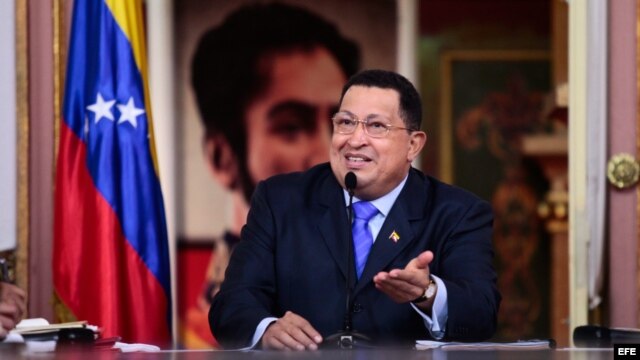 El presidente venezolano, Hugo Chávez.