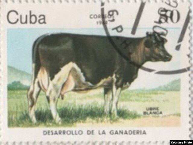Sello conmemorativo por Ubre Blanca