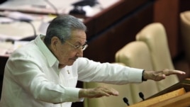 Raúl Castro, durante la sesión de clausura de la Asamblea cubana, en La Habana (diciembre, 2014).