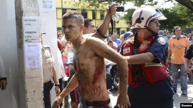 Motín en las cárceles de Venezuela. 