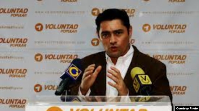 Carlos Vecchio, dirigente de Voluntad Popular