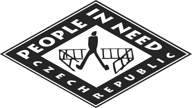 People in Need, logo.