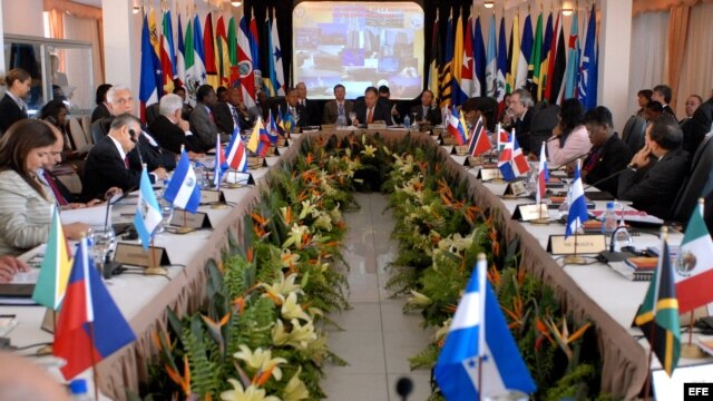 Reunión de Asociación de Estados del Caribe. Archivo.