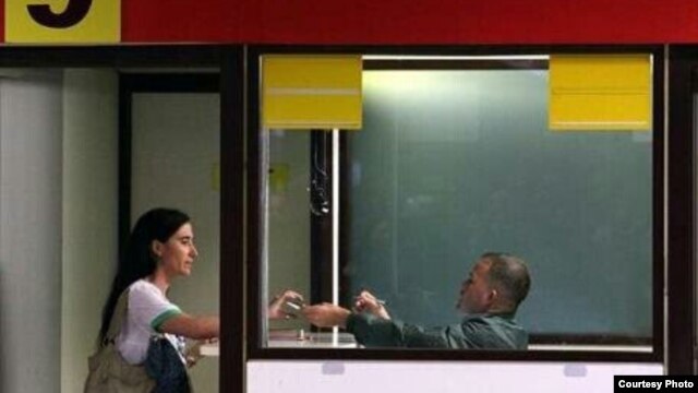 Yoani Sánchez en Cuba, twitpic de @olpl