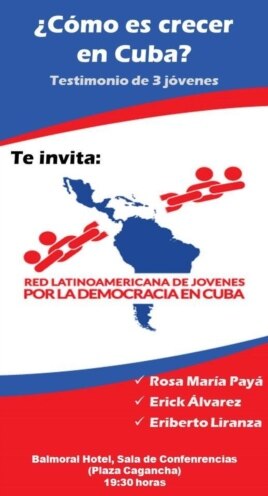 Conferencia de opositores cubanos en Montevideo