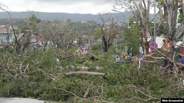 Carretera Central en Santiago de Cuba 