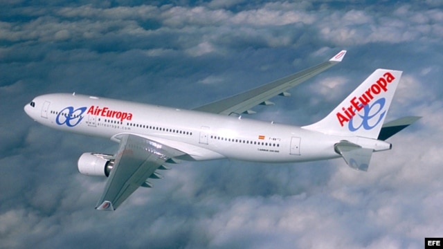 Air Europa planea hacer tres vuelos semanales más a Cuba a partir de abril próximo con sus aviones Airbus 330-200.