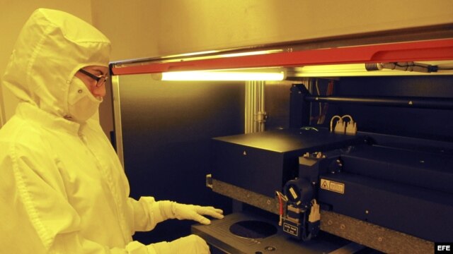 Imagen facilitada hoy por el Centro Ibérico de Nanotecnología. 