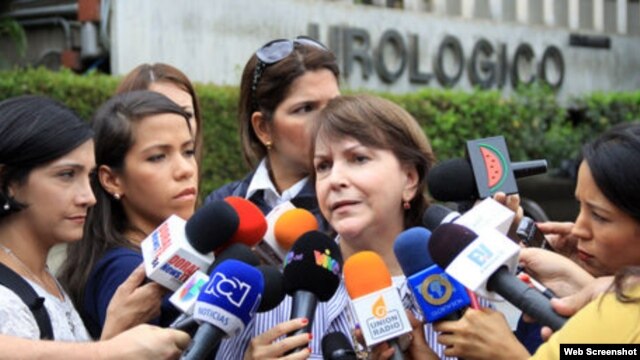 Mirzy Capriles de Ledezma anuncia traslado al hospital de su esposo desde la prisión Ramo Verde