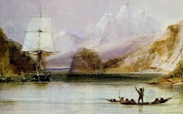 El “Beagle” en Tierra del Fuego. “Nieva mariposas”, gritaron los marineros.