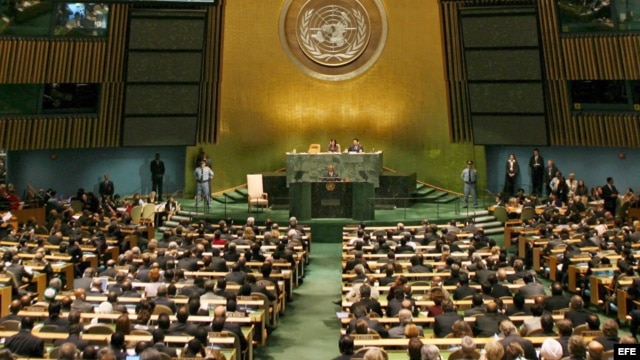 Apertura de la Asamblea General de la ONU que tiene lugar en la sede central de Nueva York.