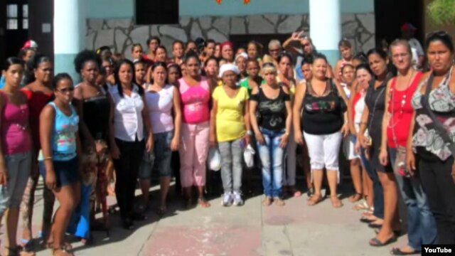 Reporta Cuba Ciudadanas pro Democracia en Santiago de Cuba Foto UNPACU