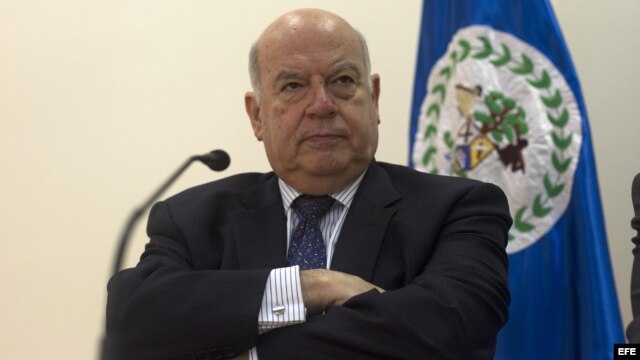 Archivo - José Miguel Insulza secretario general de la OEA. 