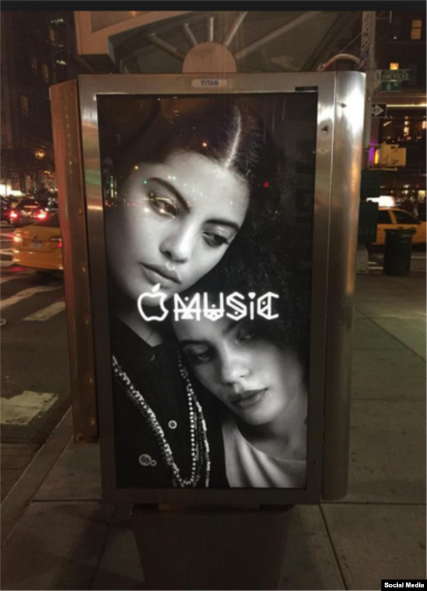 Las Ibeyi en un anuncio de Apple Music.