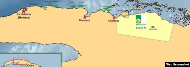 Bloque 9, el proyecto de exploración petrolera de MEO Australia en Cuba.