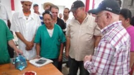 Machado Ventura en Valle de Caujerí