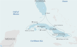 La travesía que anuncia Hairmark. Tomado de www.haimarkline.com.