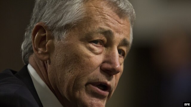 Fotografía de archivo de Chuck Hagel, nuevo Secretario de Defensa