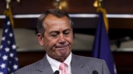 El presidente de la Cámara de Representantes de EE.UU., el republicano John Boehner.