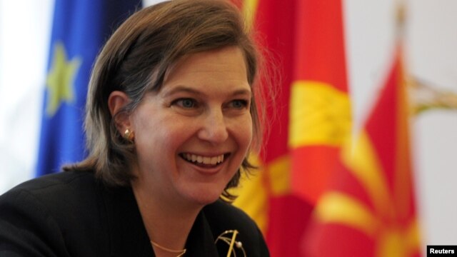 Vocera del departamento de Estado de EE. UU., Victoria Nuland
