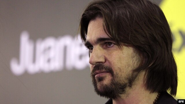 Archivo - El cantante colombiano Juanes en Bogotá (Colombia).  