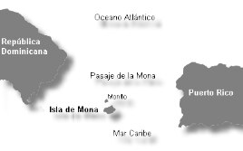 La Isla de Mona se encuentra a medio camino entre Puerto Rico y La Española