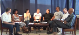Reporta Cuba Foro por Derechos y Libertades durante un encuentro en la sede de Estado de Sats en enero de 2015