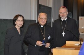 Premiación en Alemania al Arzobispo de La Habana