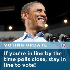 twitpic de Barack Obama