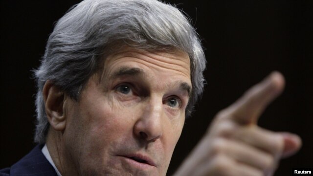 John Kerry, secretario de Estado estadounidense.