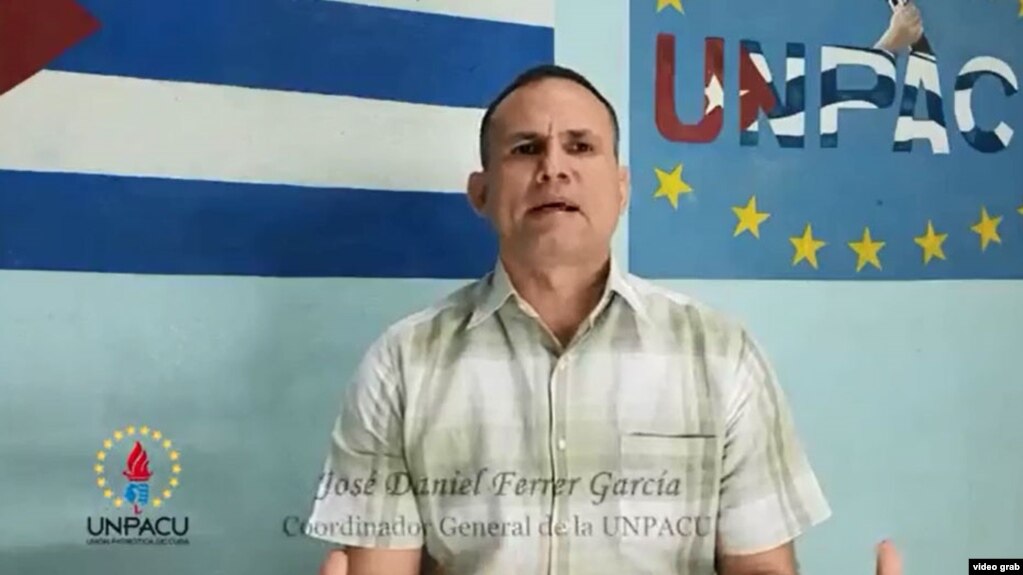 JosÃ© Daniel Ferrer, coordinador nacional de la UNPACU.